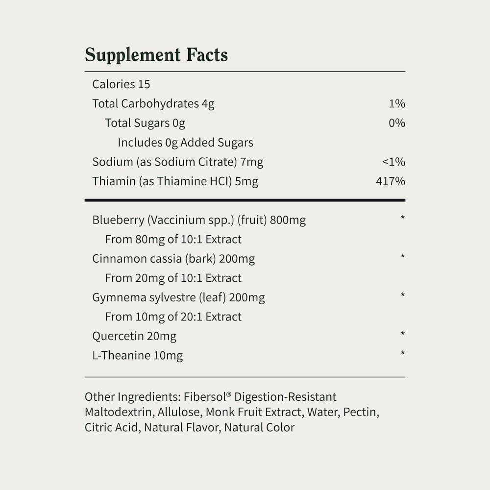 Blood Sugar Gummies (Green Apple Flavor)