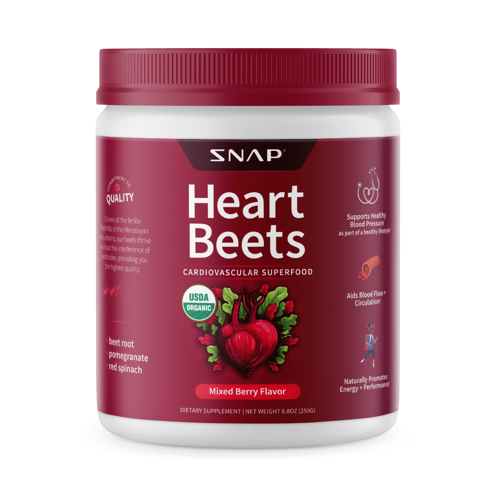 Organic Heart Beets - Cardiovascular Superfood - Buy 2, Get 1 FREE!