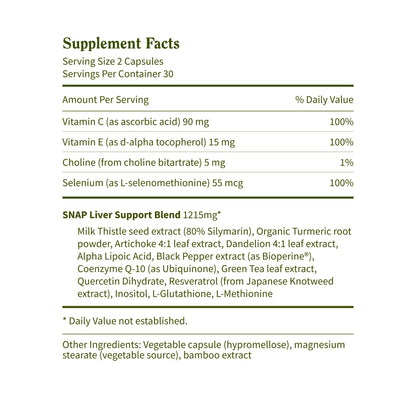 Cholesterol + Liver Health