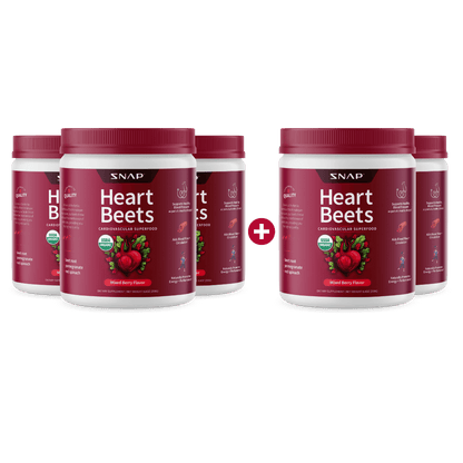 Organic Heart Beets - Cardiovascular Superfood - Buy 3, Get 2 FREE!