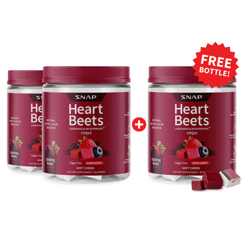 Heart Beets Chews - Buy 2, Get 1 FREE!