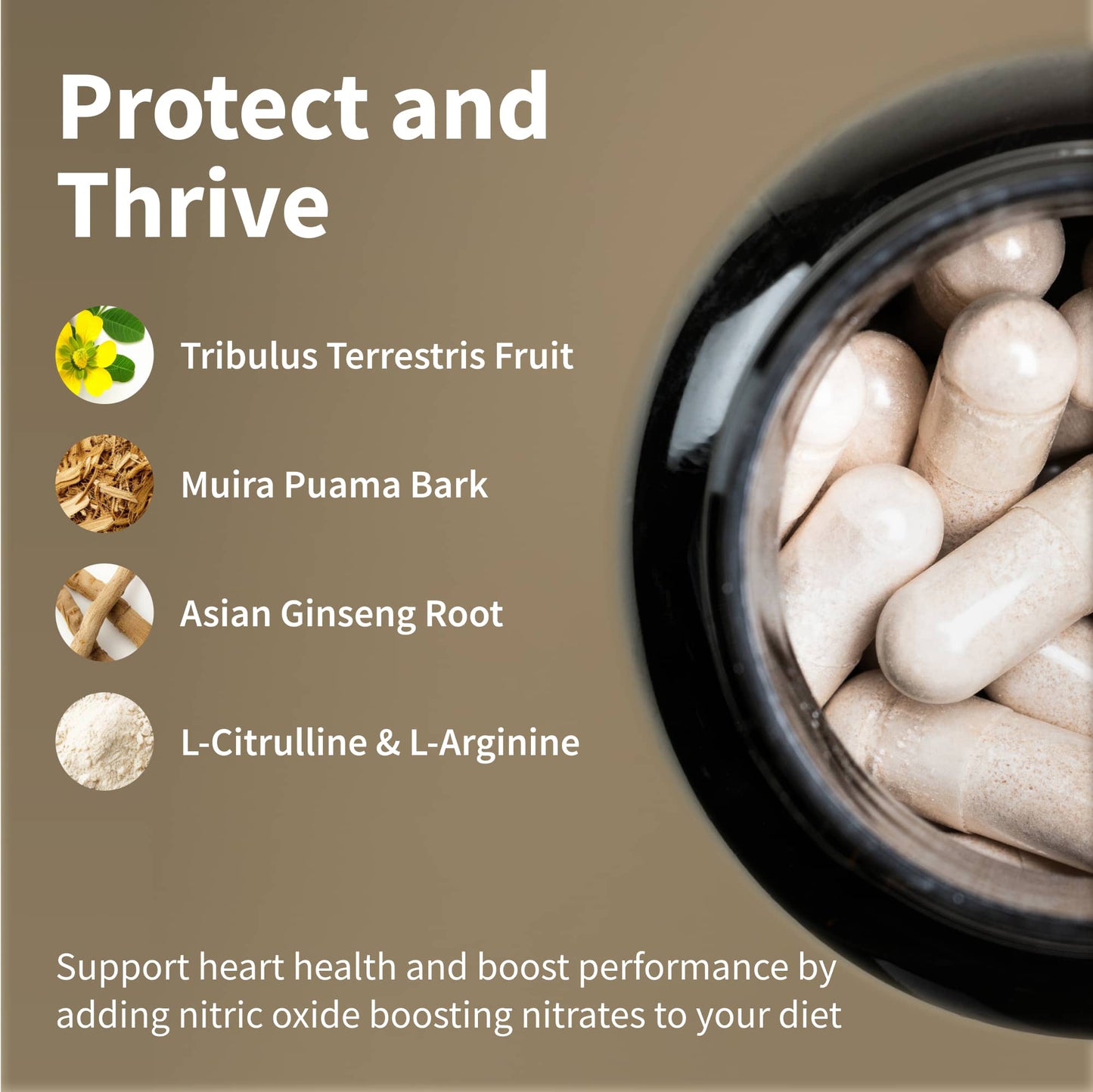 Testo Booster + Nitric Oxide Booster BOGO