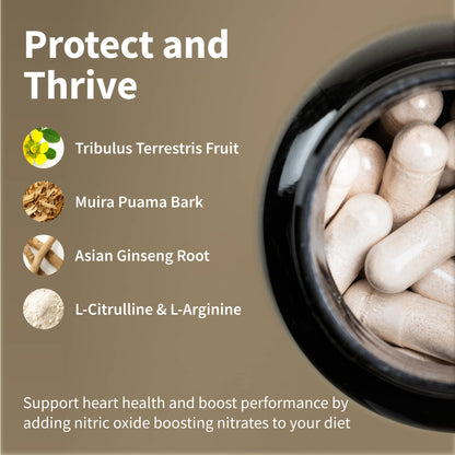Testo Booster + Nitric Oxide Booster BOGO