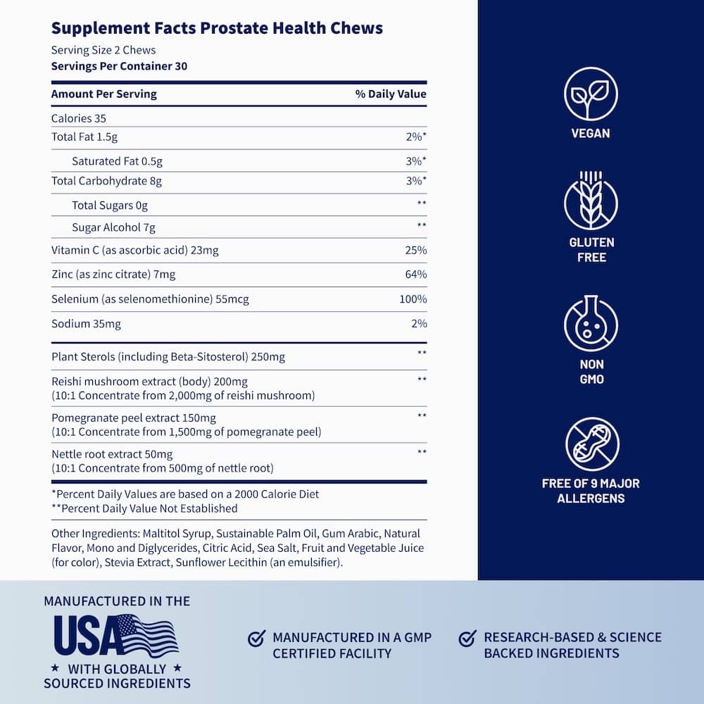 Prostate Health Chews