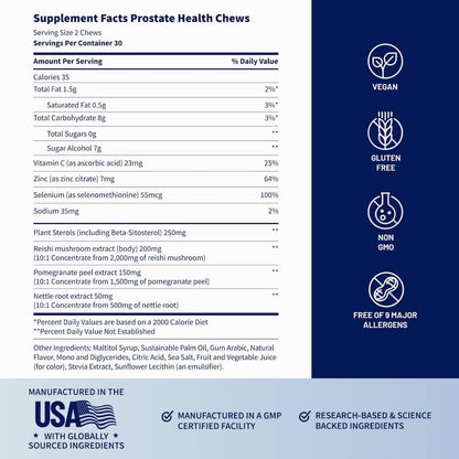 Prostate Health Chews