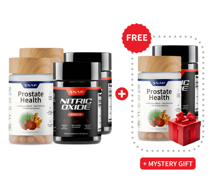 Prostate Health + Nitric Oxide - Buy 2, Get 1 FREE!
