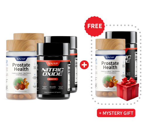 Prostate Health + Nitric Oxide - Buy 2, Get 1 FREE!