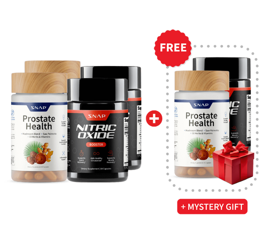 Prostate Health + Nitric Oxide - Buy 2, Get 1 FREE!