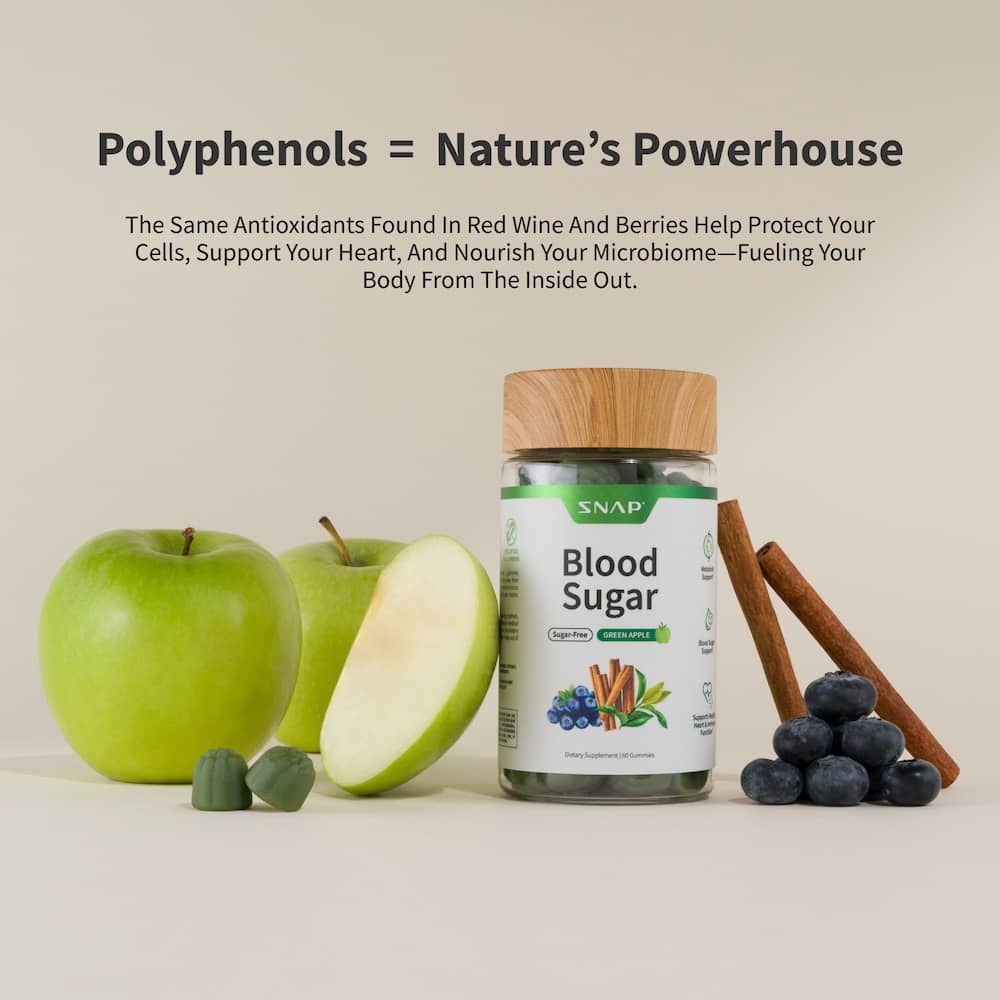 Blood Sugar Gummies (Green Apple Flavor)