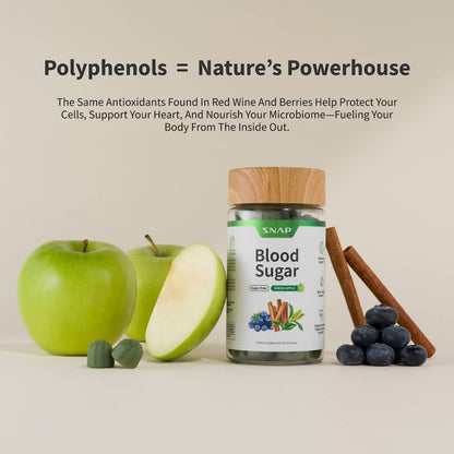 Blood Sugar Gummies (Green Apple Flavor)
