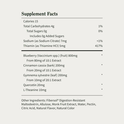 Blood Sugar Gummies (Green Apple Flavor)
