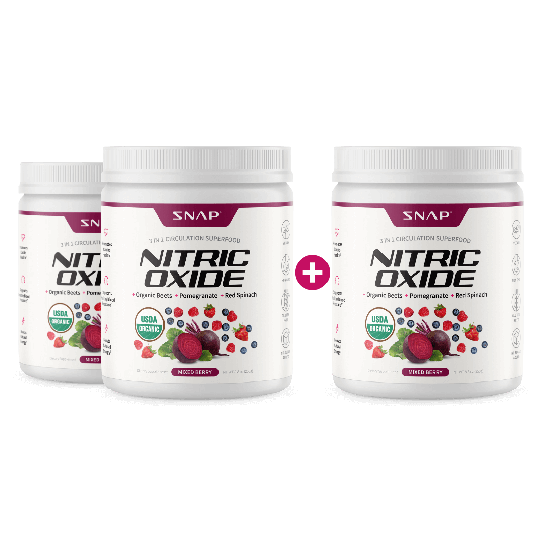 Nitric Oxide Organic Beets - Buy 2, Get 1 Free