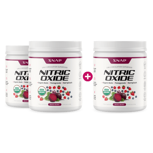 Nitric Oxide Organic Beets - Buy 2, Get 1 Free