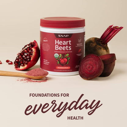 Organic Heart Beets - Cardiovascular Superfood - Buy 2, Get 1 FREE!