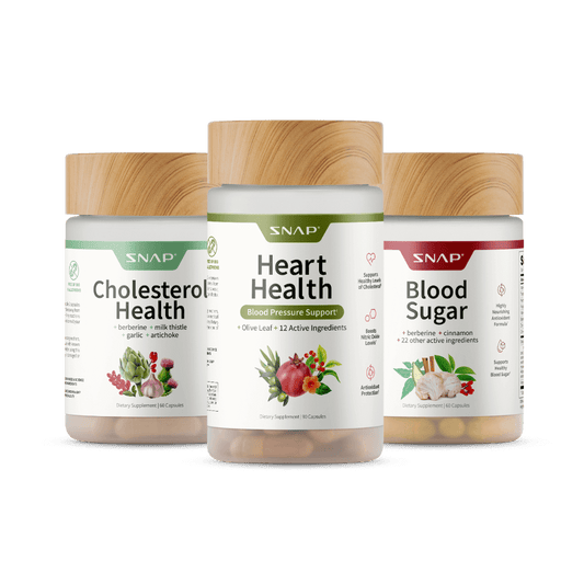Heart Health, Blood Sugar & Cholesterol Health Bundle