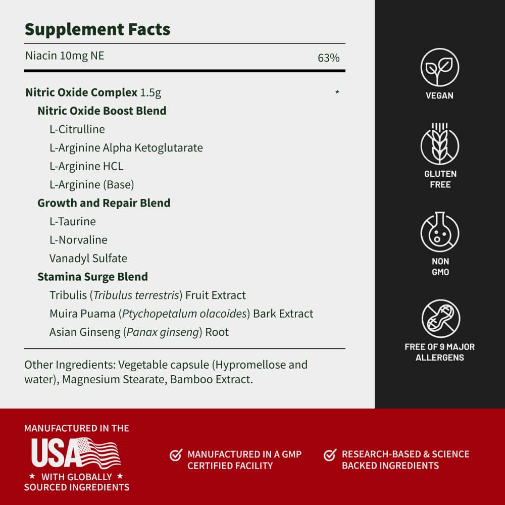 Nitric Oxide Booster (90ct)