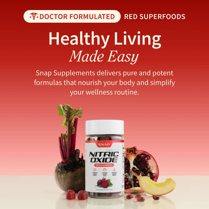 Nitric Oxide Gummies - Peach Flavor