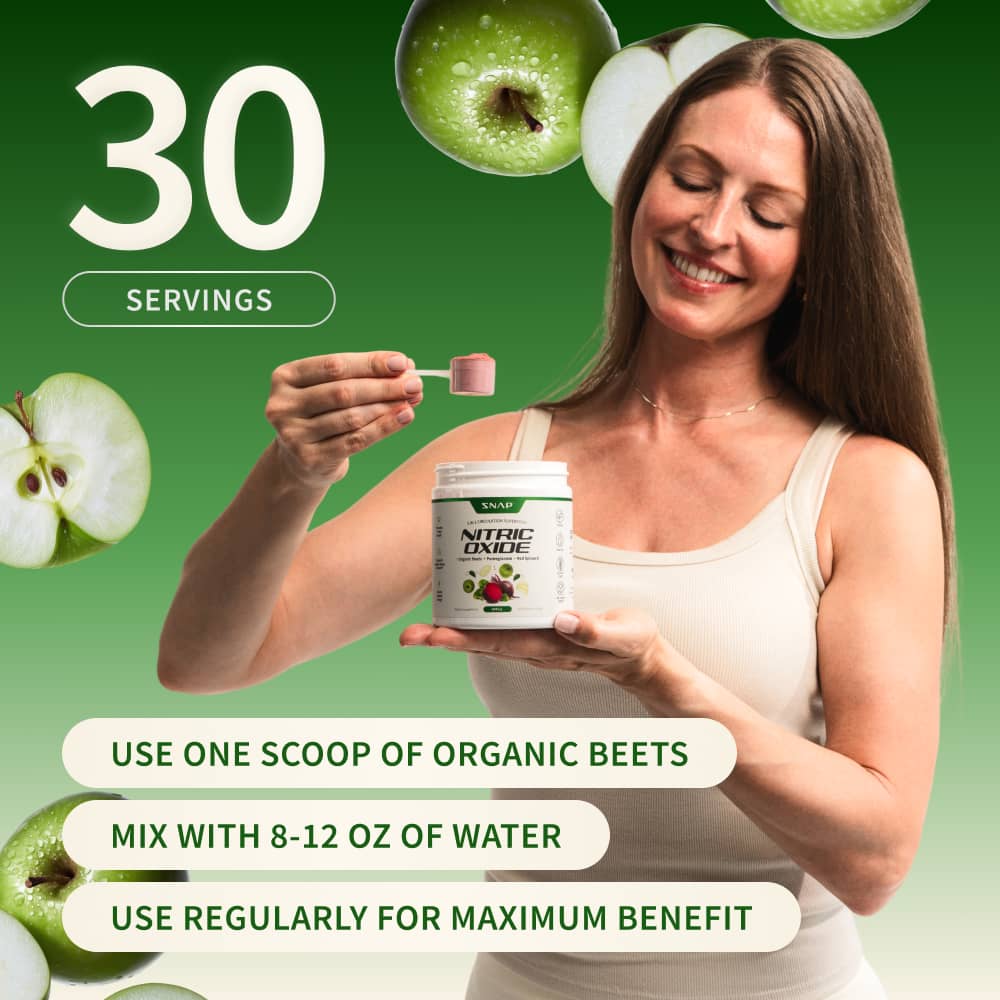Nitric Oxide Organic Beets - Apple Flavor