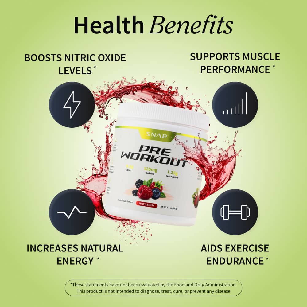 Nitric Oxide Organic Beets Pre-Workout