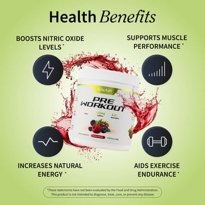 Nitric Oxide Organic Beets Pre-Workout