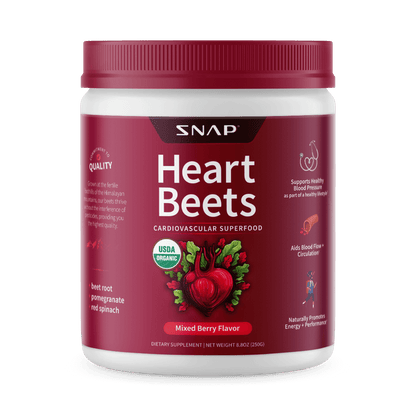 Organic Heart Beets - Cardiovascular Superfood