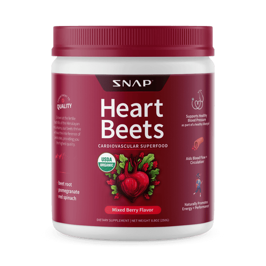 Organic Heart Beets - Cardiovascular Superfood