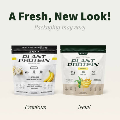 Plant Protein with Nitric Oxide Booster - Banana