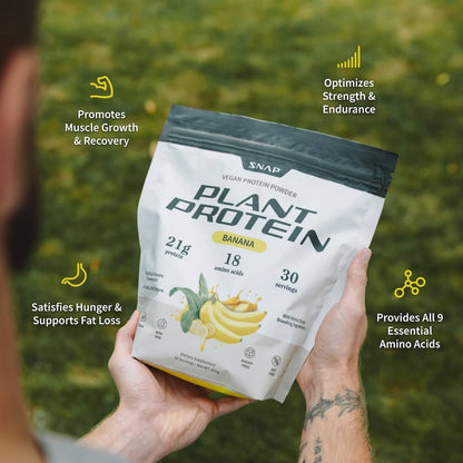 Plant Protein with Nitric Oxide Booster - Banana