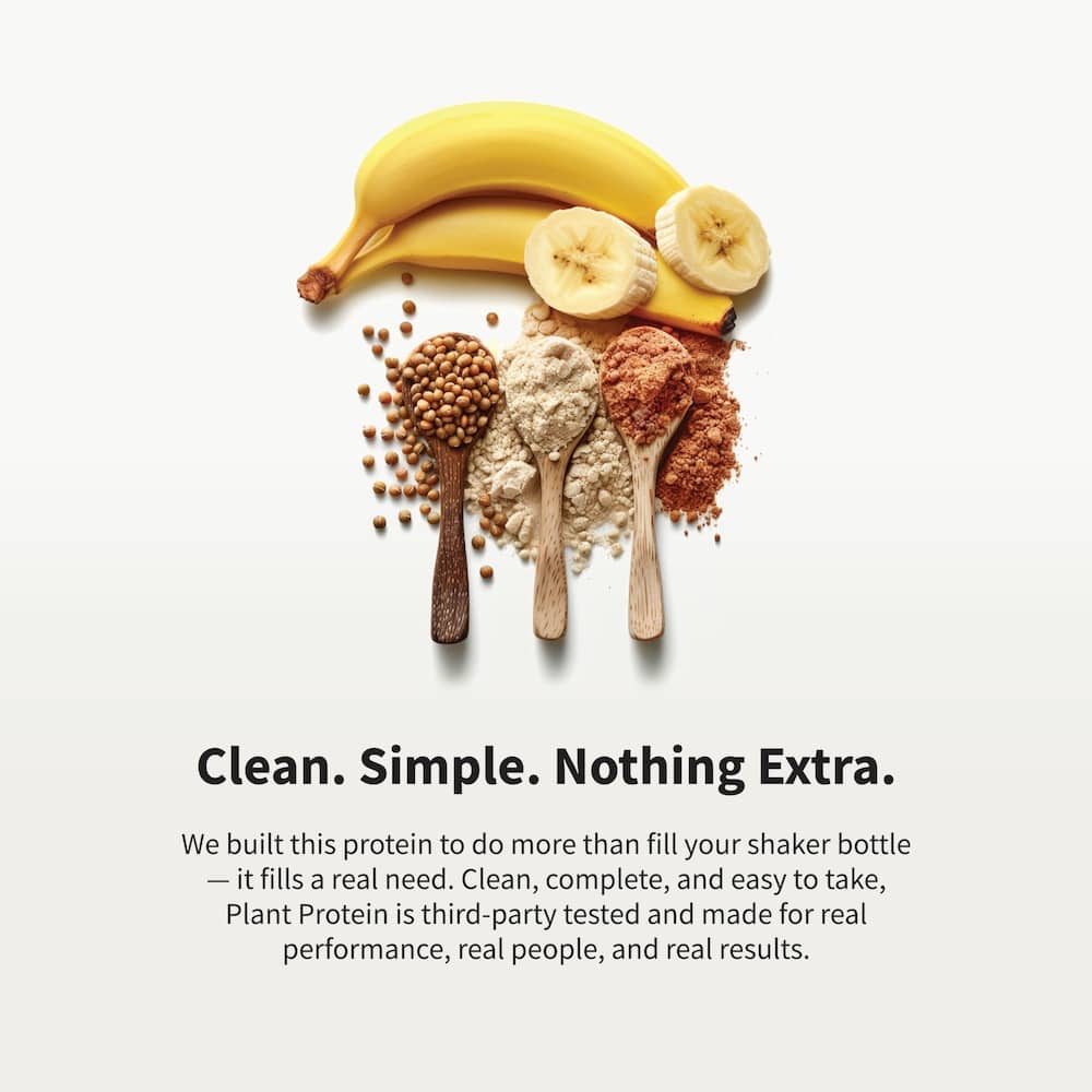 Plant Protein with Nitric Oxide Booster - Banana