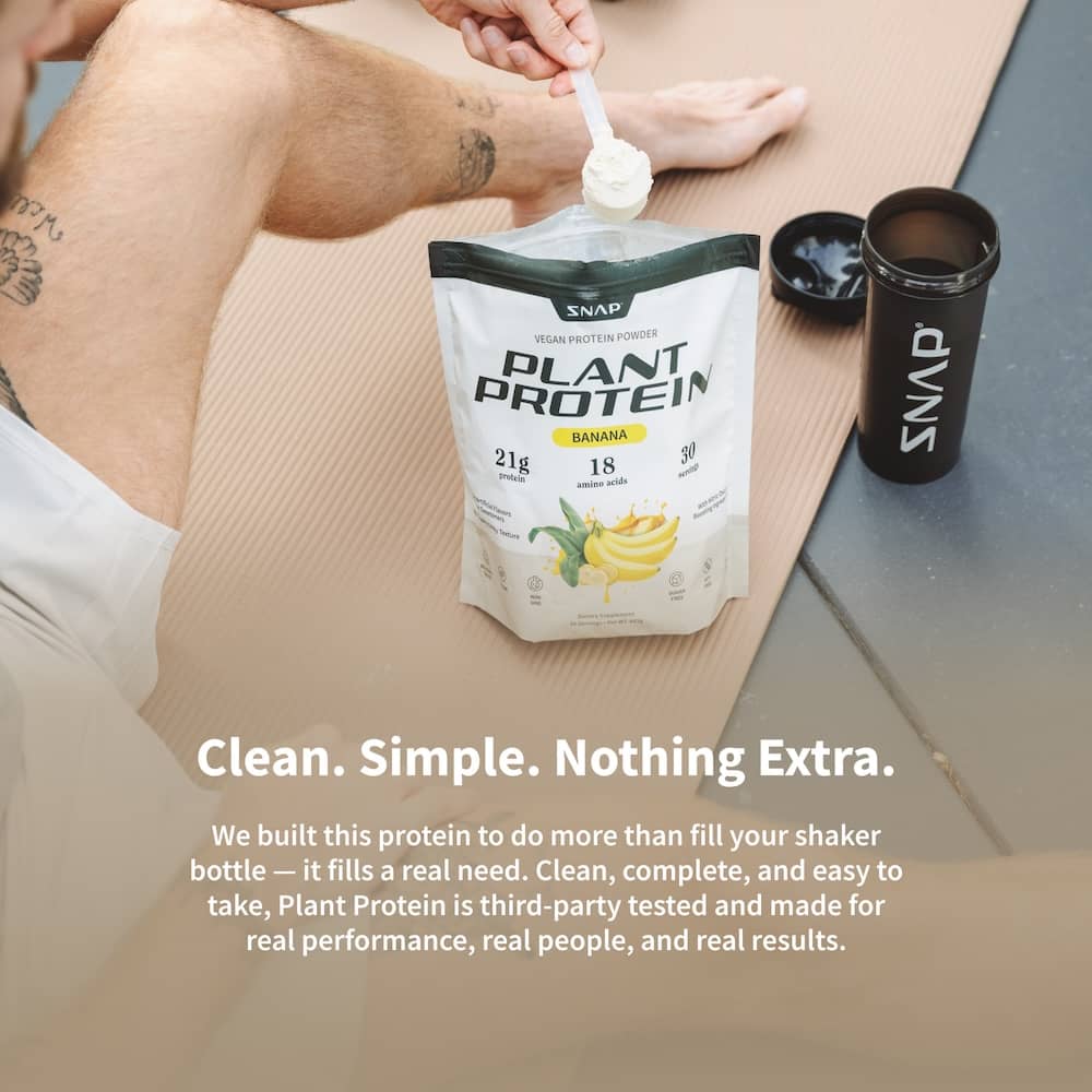 Plant Protein with Nitric Oxide Booster - Banana