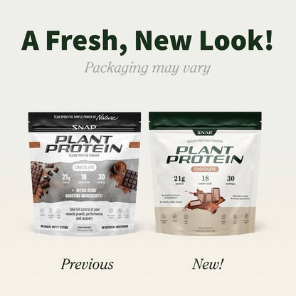 Plant Protein with Nitric Oxide Booster - Chocolate
