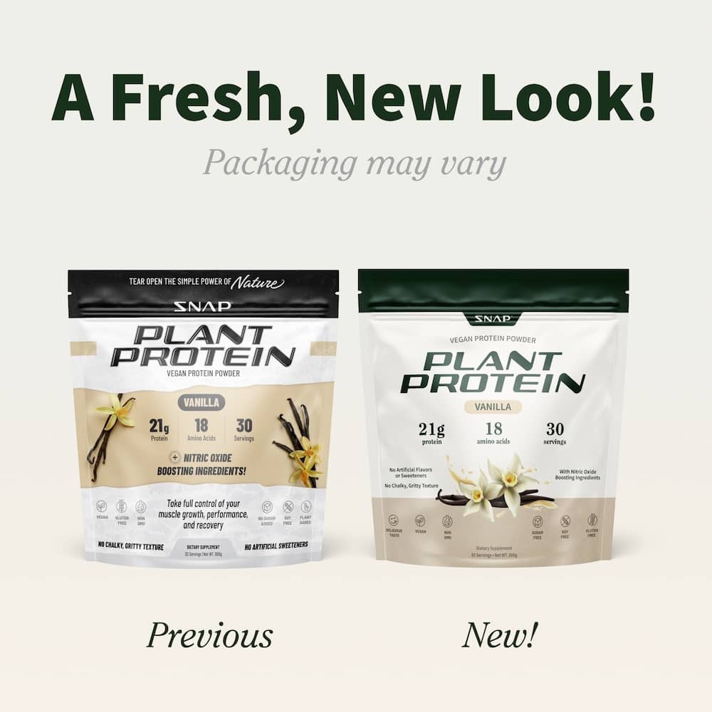 Plant Protein with Nitric Oxide Booster - Vanilla