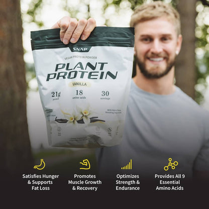 Plant Protein with Nitric Oxide Booster - Vanilla