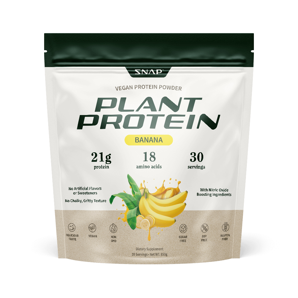 Plant Protein with Nitric Oxide Booster - Banana