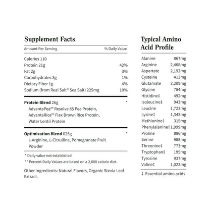 Plant Protein with Nitric Oxide Booster - Banana