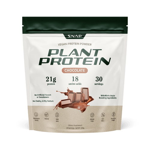 Plant Protein with Nitric Oxide Booster - Chocolate
