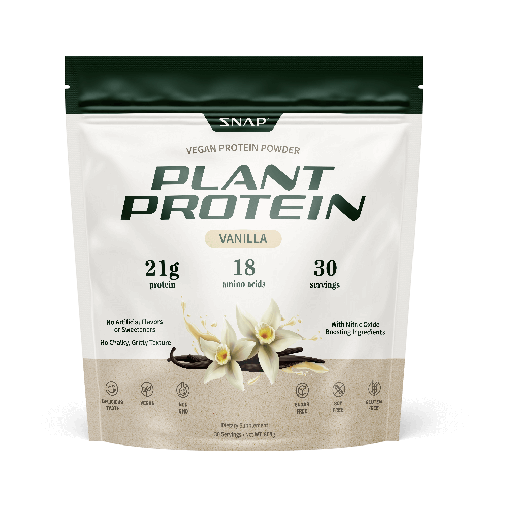 Plant Protein with Nitric Oxide Booster - Vanilla