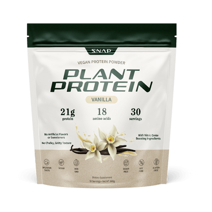 Plant Protein with Nitric Oxide Booster - Vanilla