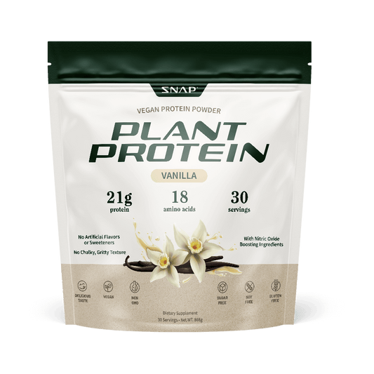 Plant Protein with Nitric Oxide Booster - Vanilla