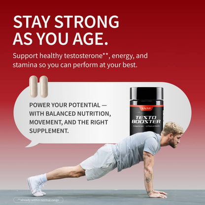 Testo Booster - Natural Men's Vitality Support